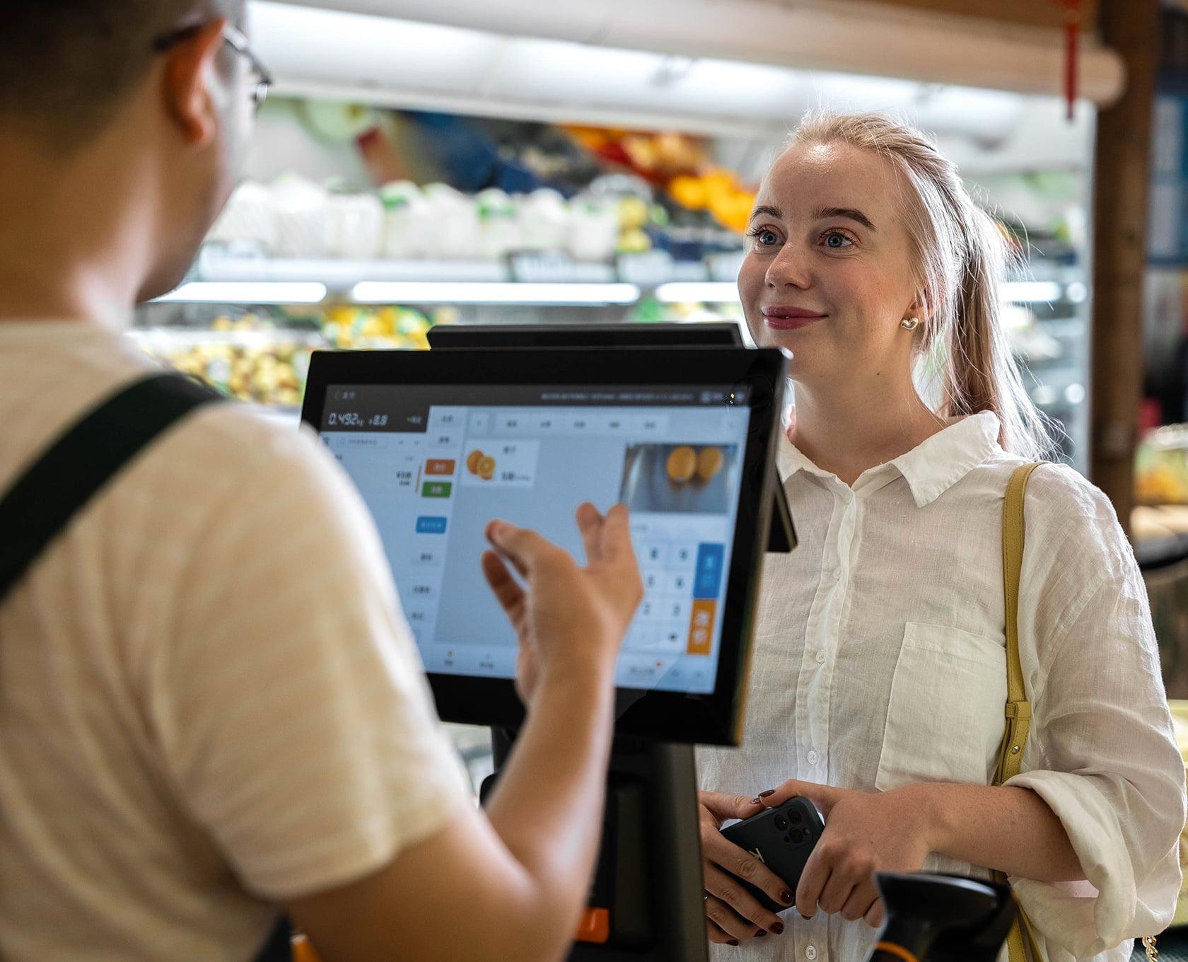 摩登7电脑收银系统