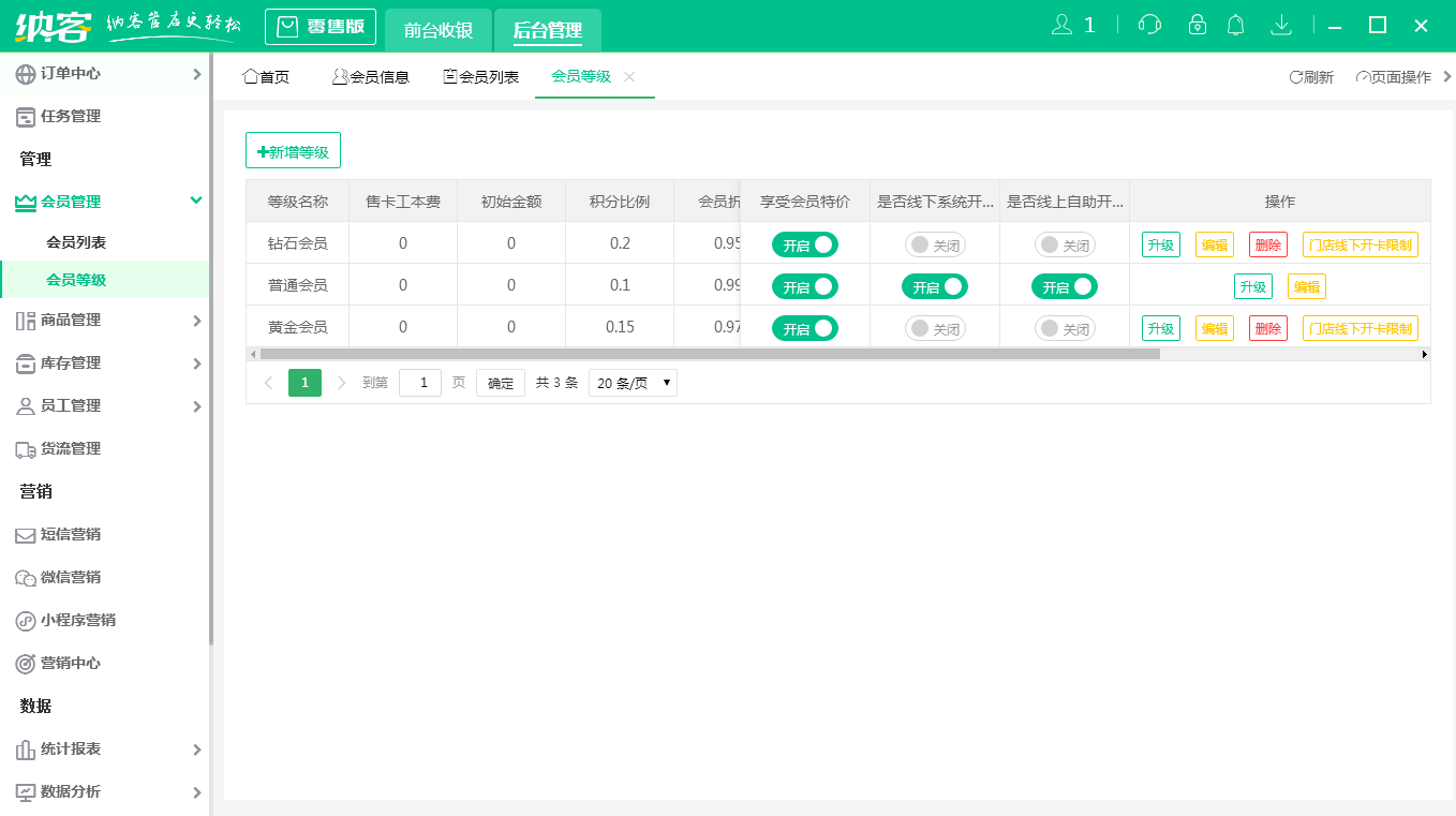 会员管理软件