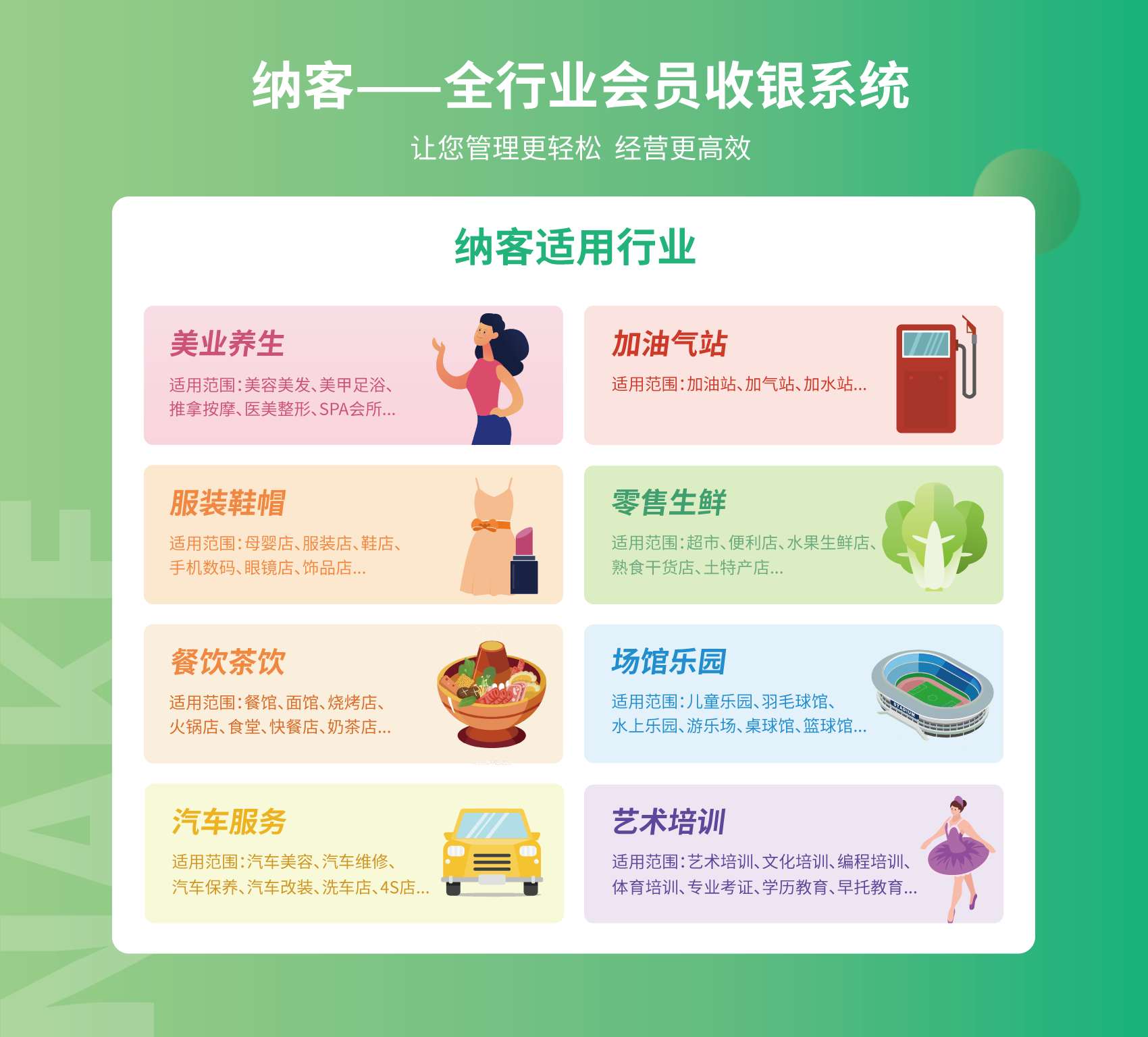 洗车店收银软件