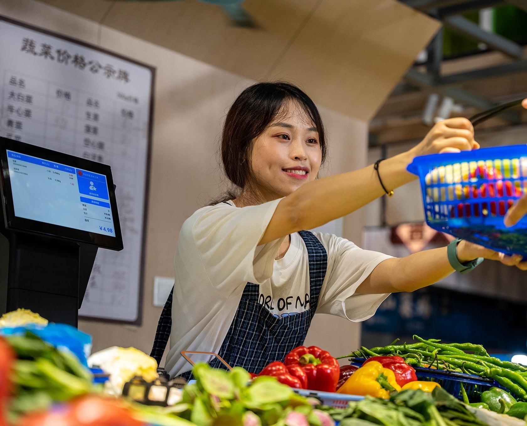 生鲜店收银系统