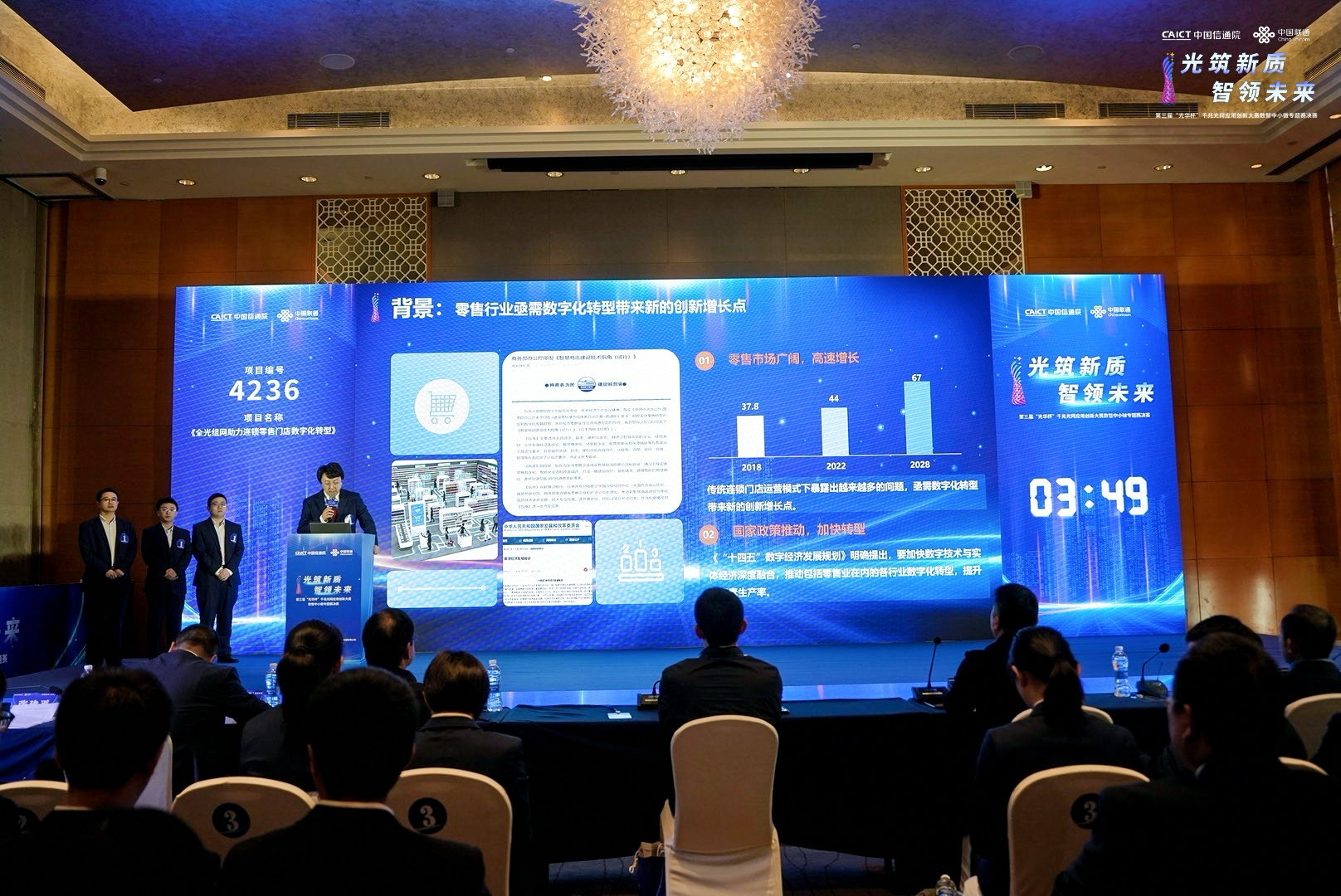 宜昌联通携手摩登7荣获第三届“光华杯”数智中小微专题赛全国三等奖6