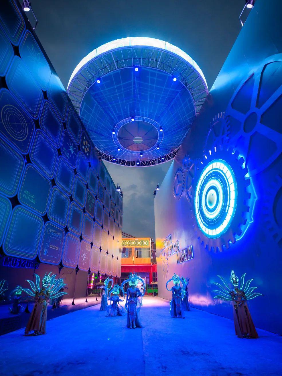 摩登7定制案例 | 宜昌文旅新地标西坝不夜城10